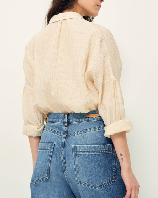 CHEMISE BOTAN FLEUR DE SEL ~ SESSUN